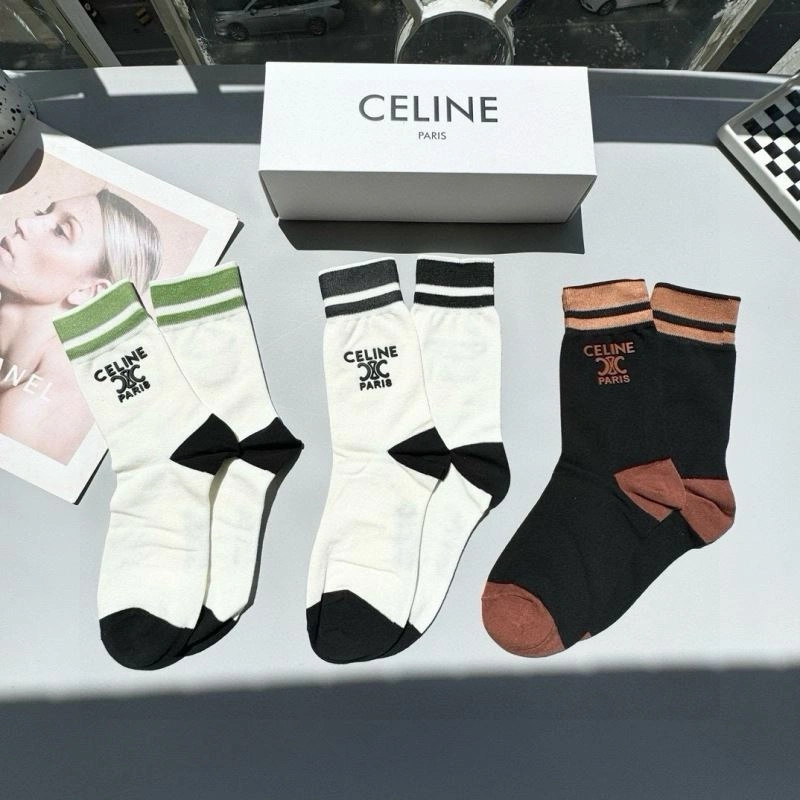 Vibrant Celine Socks 273994