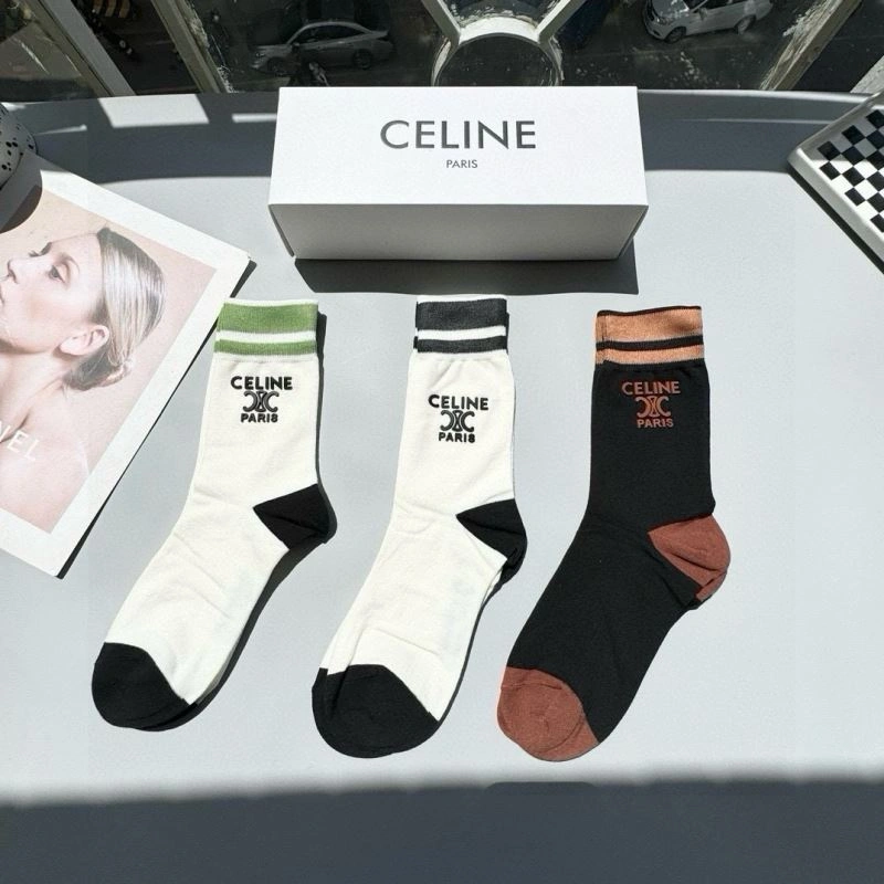 Vibrant Celine Socks 273994