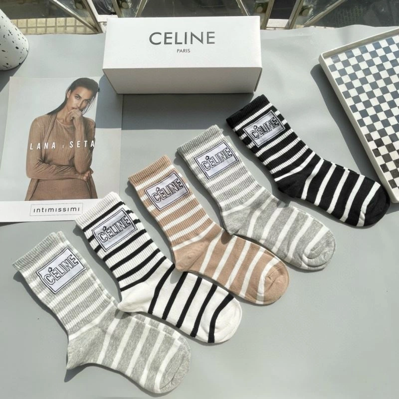Bright Celine Socks 273986