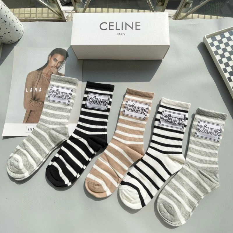 Bright Celine Socks 273986