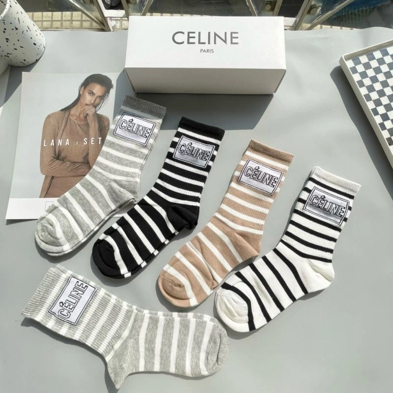 Bright Celine Socks 273986