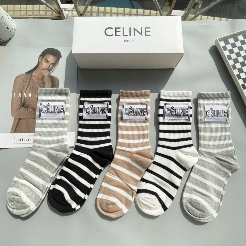 Bright Celine Socks 273986