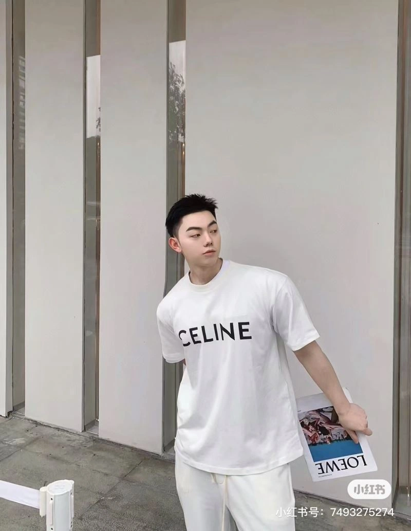 Celine T-Shirts Minimalist 107468