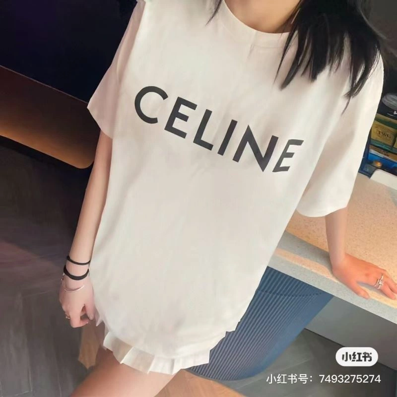 Celine T-Shirts Minimalist 107468