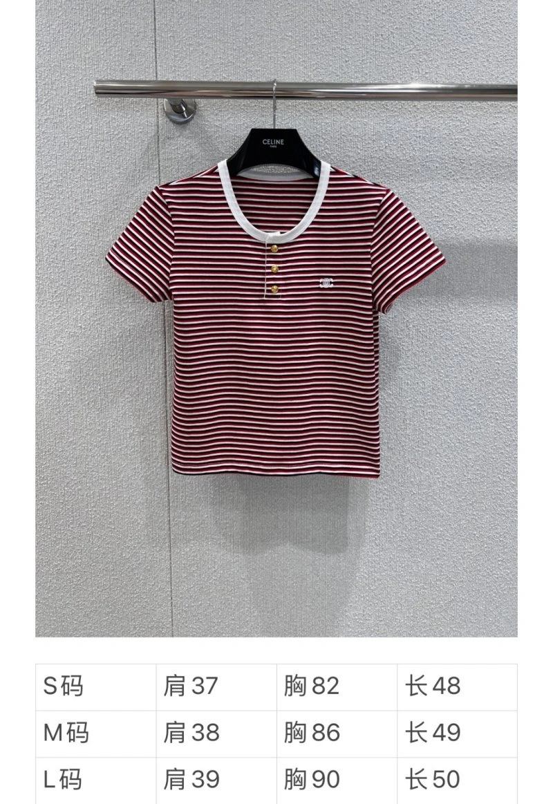 Celine T-Shirts Casual 106998