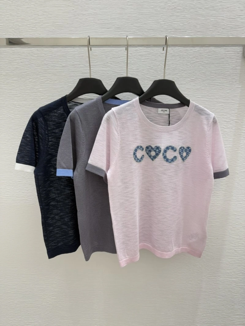 Celine T-Shirts Durable 106724