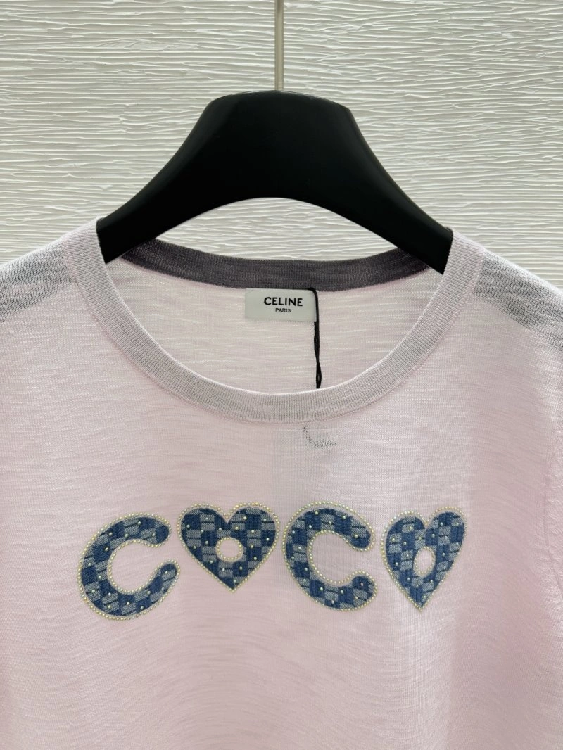 Celine T-Shirts Durable 106724