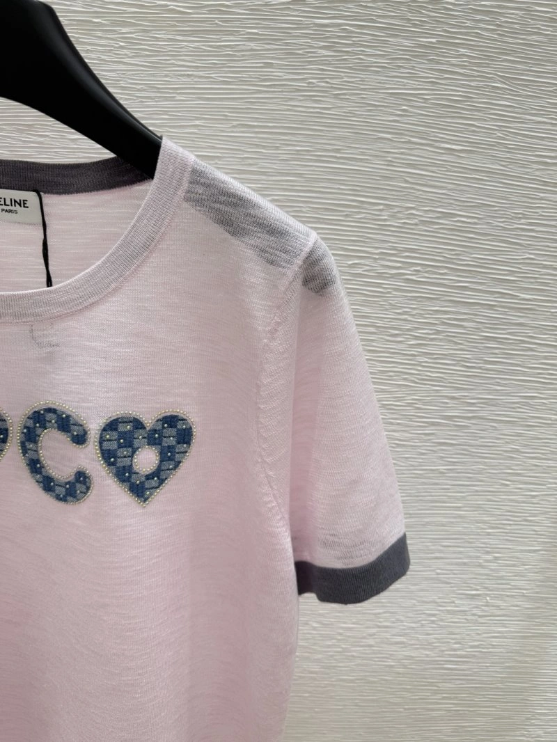 Celine T-Shirts Durable 106724