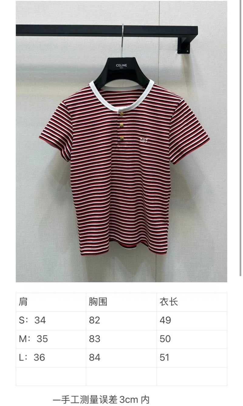 Celine T-Shirts OdorResistant 106716