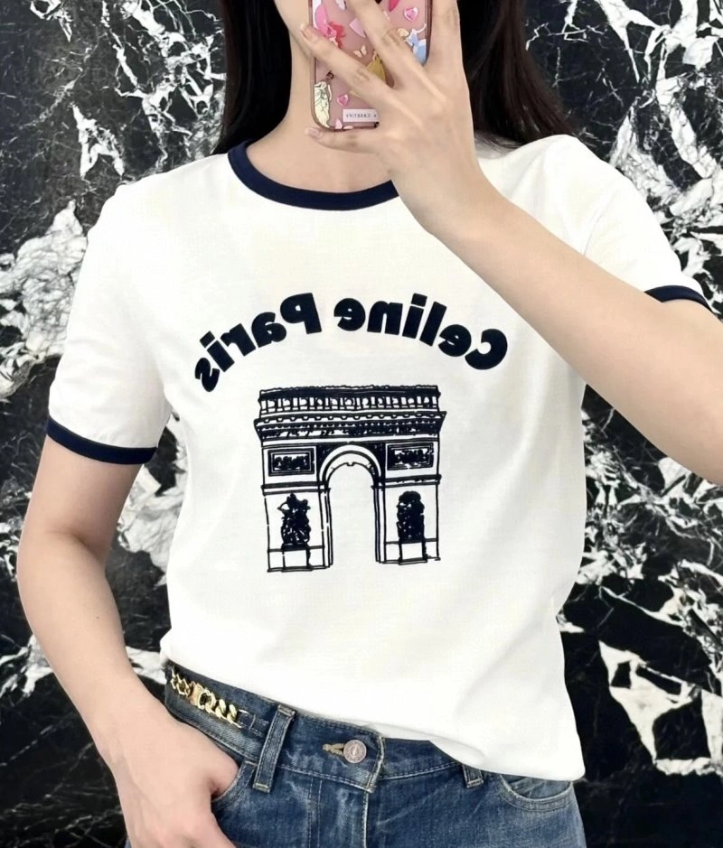 Celine T-Shirts Durable 106844