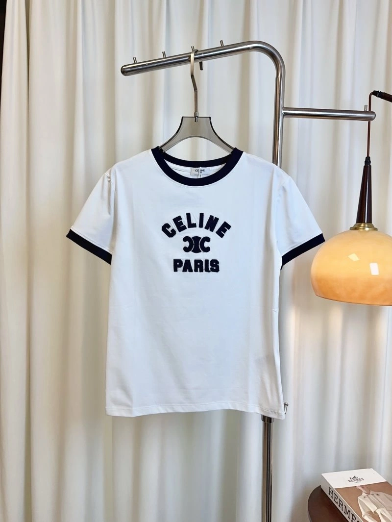 Celine T-Shirts SmoothTexture 107077
