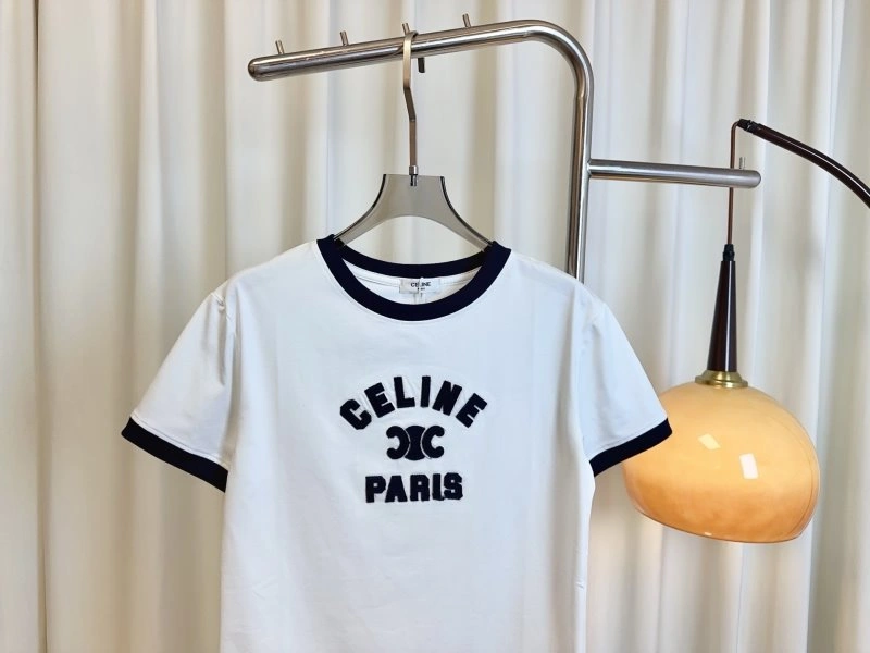Celine T-Shirts SmoothTexture 107077