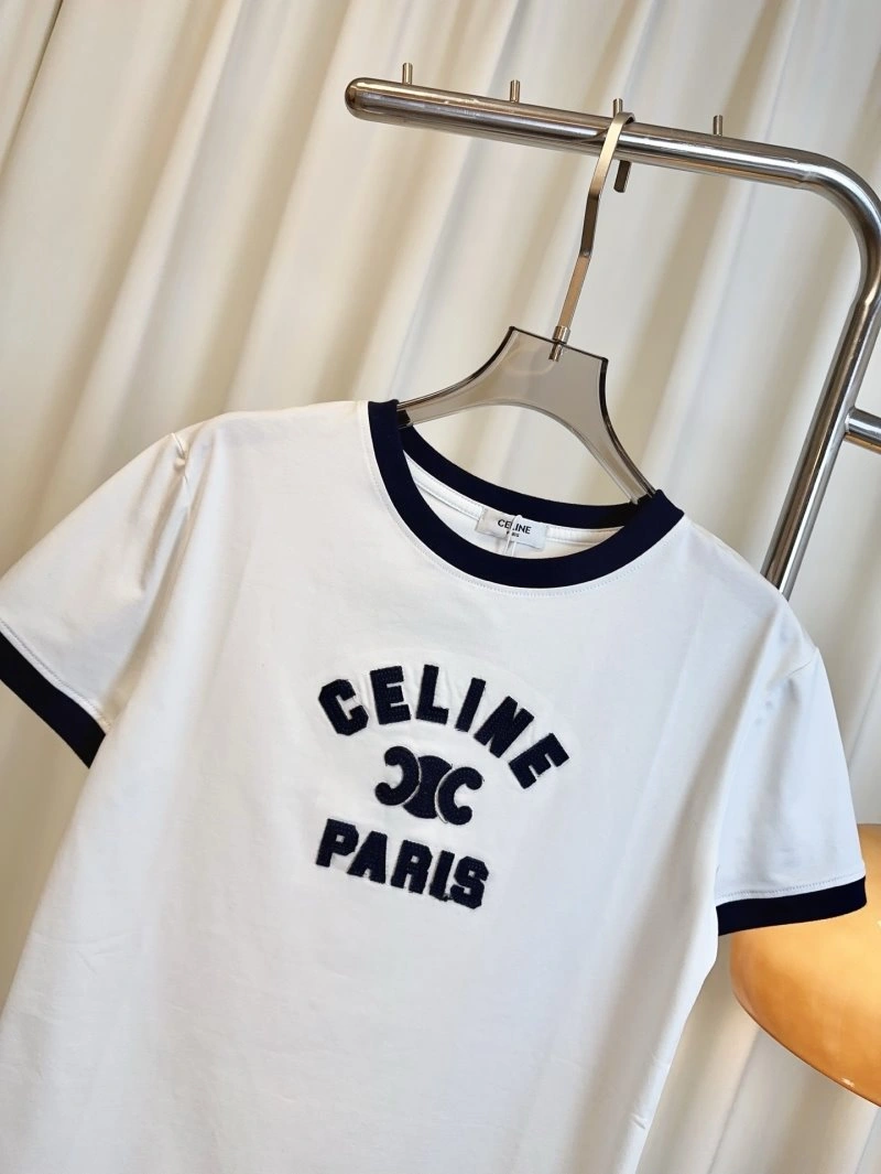 Celine T-Shirts SmoothTexture 107077