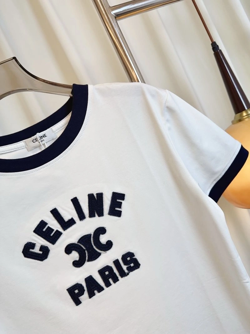 Celine T-Shirts SmoothTexture 107077
