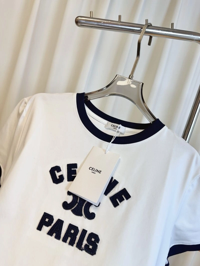 Celine T-Shirts SmoothTexture 107077
