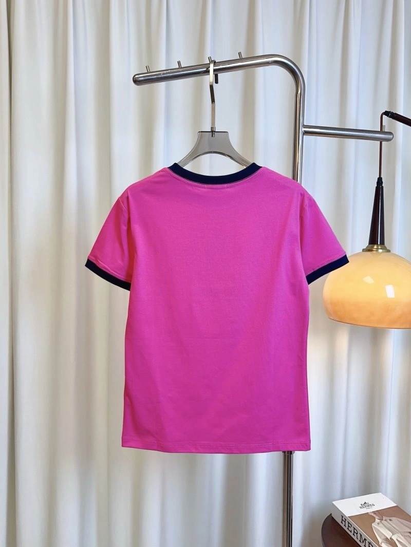 Celine T-Shirts Stretchable 107076