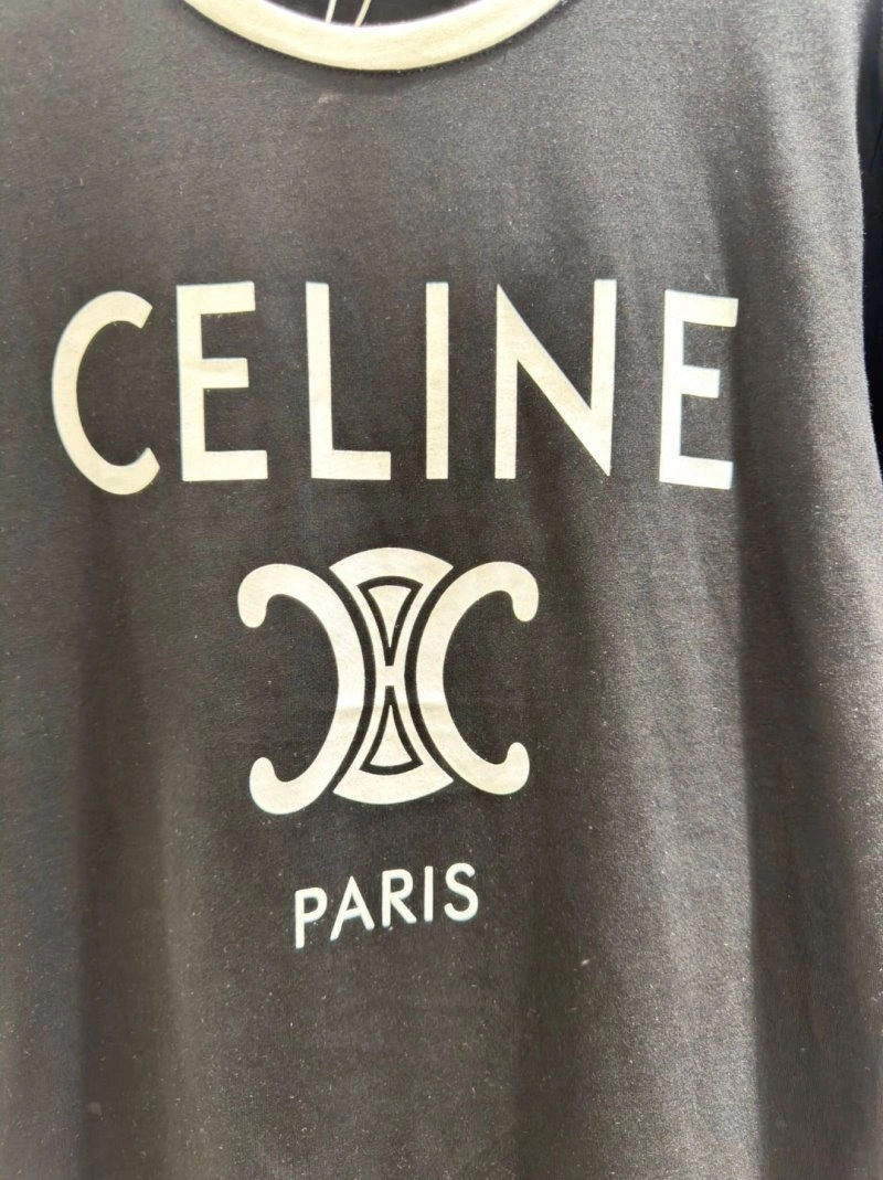 Celine T-Shirts Unique 107047