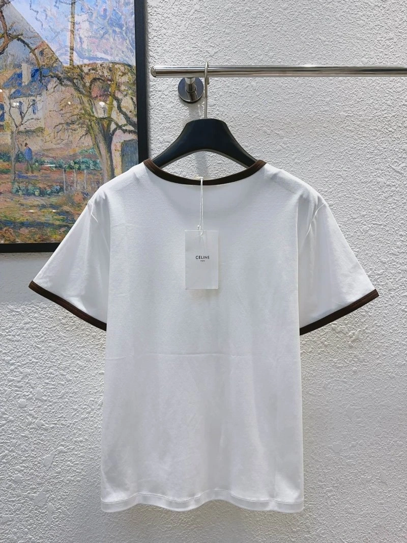 Celine T-Shirts Bright 107042