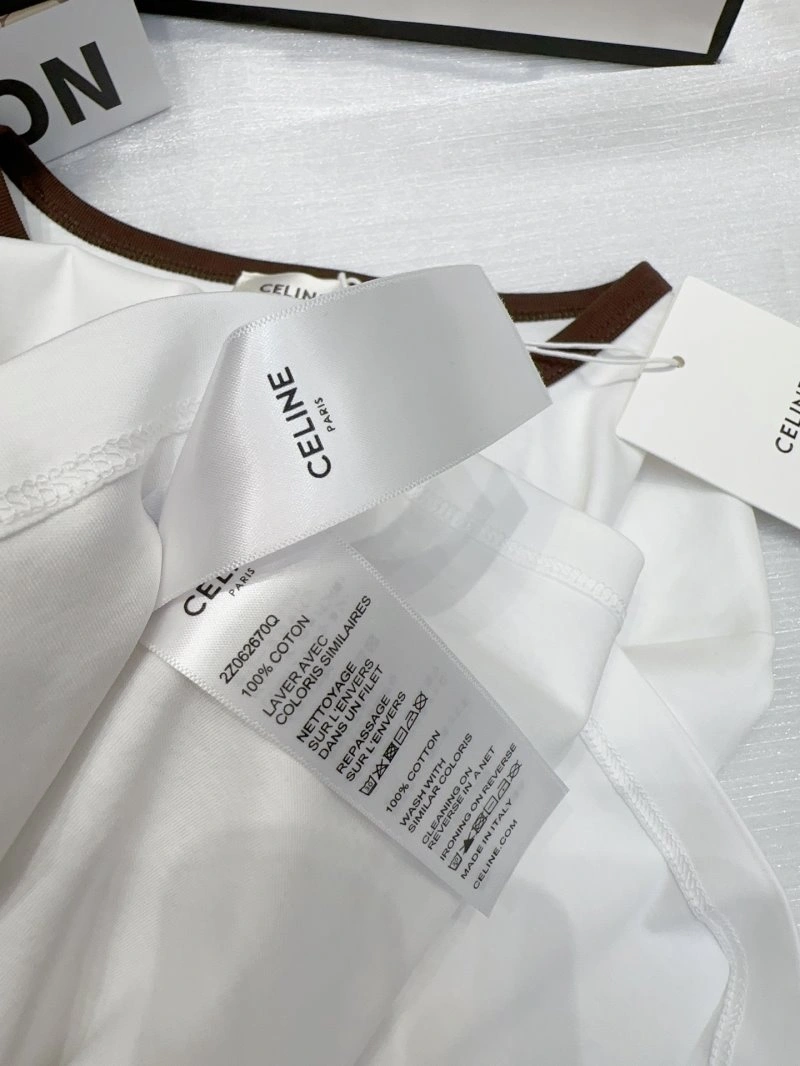 Celine T-Shirts Bright 107042