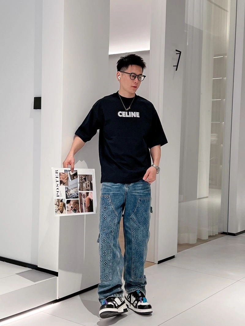 MoistureWicking Celine T-Shirts 107346