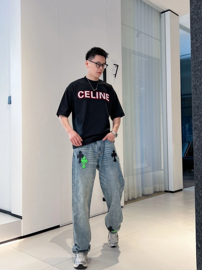 Celine T-Shirts Bold 107341