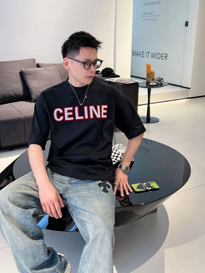 Celine T-Shirts Bold 107341