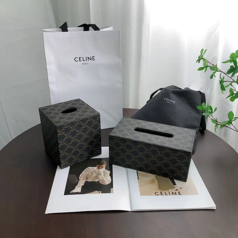 Celine Tissue Boxes Bright 274704