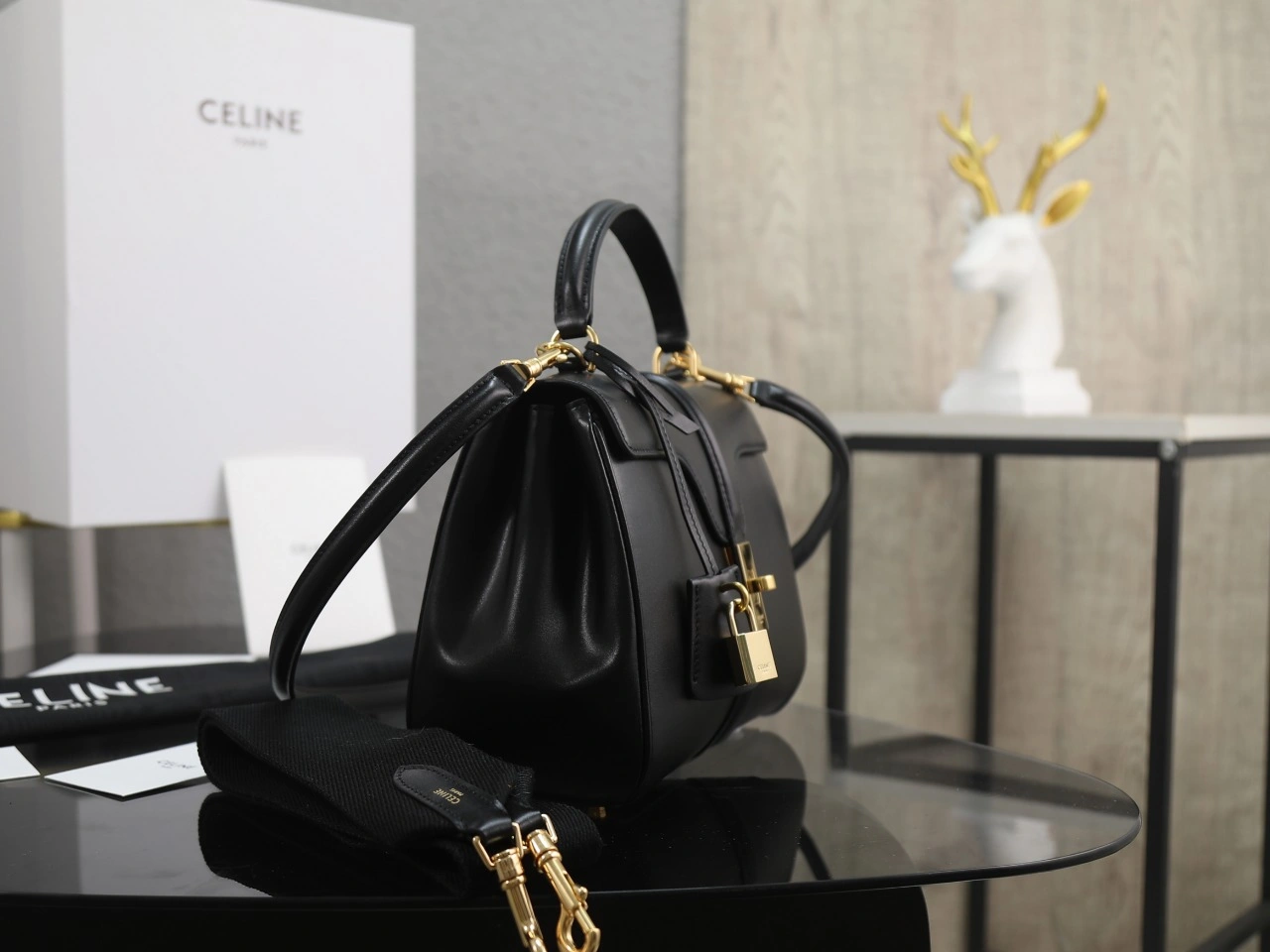 OdorResistant Celine Top Handle Bags 78446
