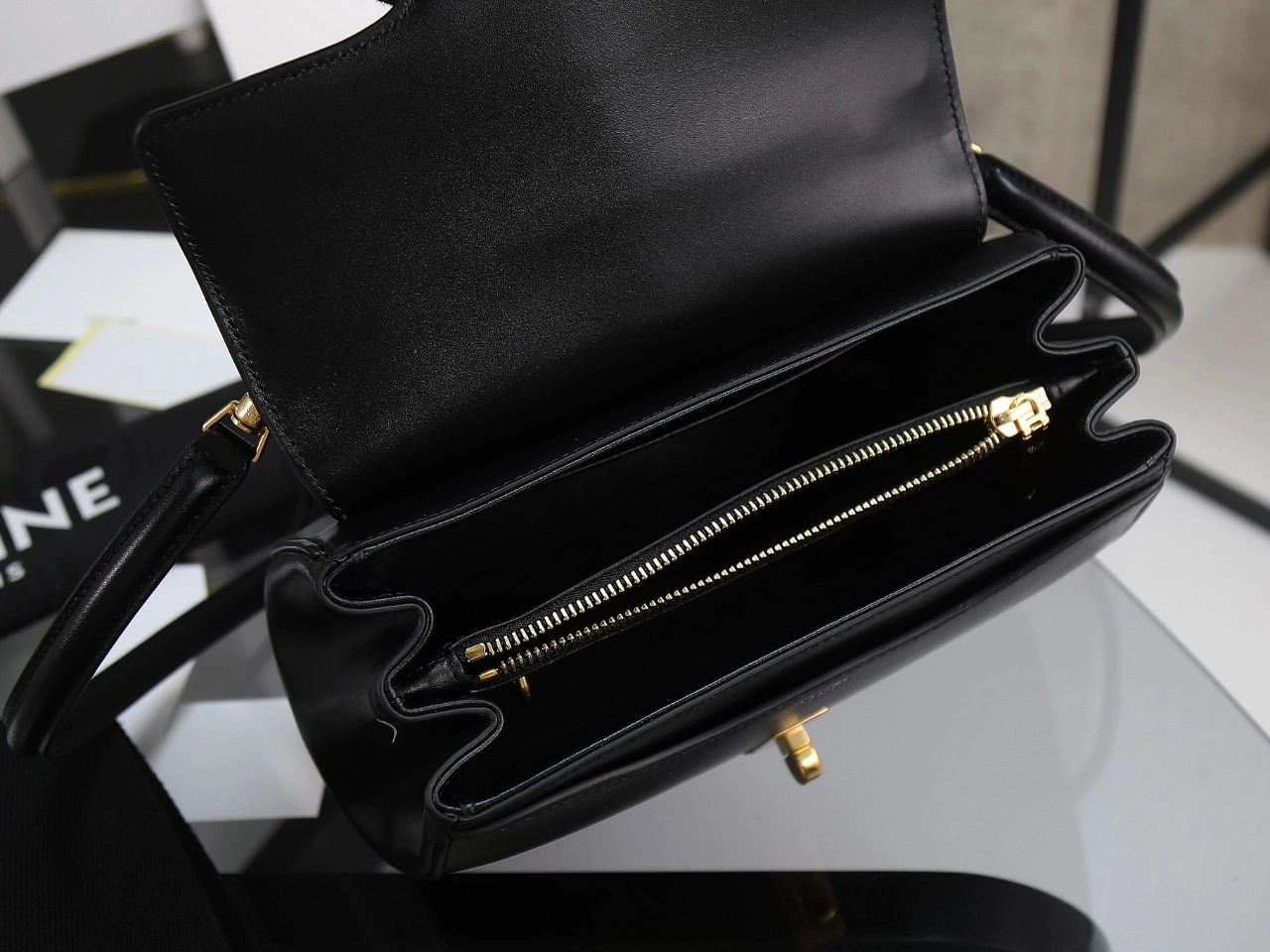 OdorResistant Celine Top Handle Bags 78446