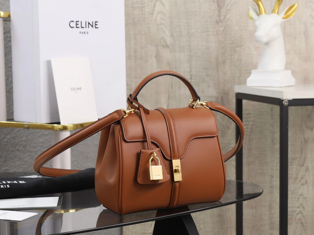 Reliable Celine Top Handle Bags 78444