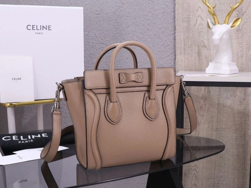 SmoothTexture Celine Top Handle Bags 77208