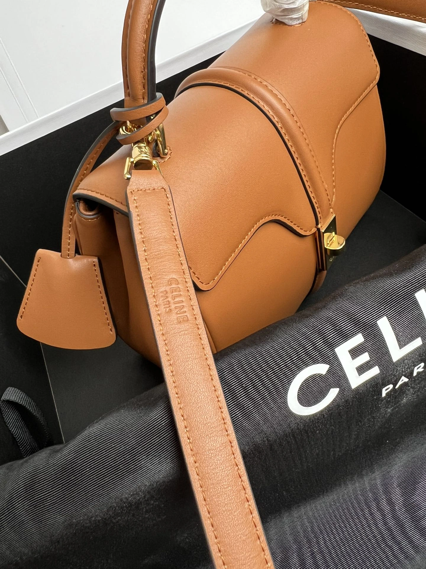 SunProtective Celine Top Handle Bags 73667