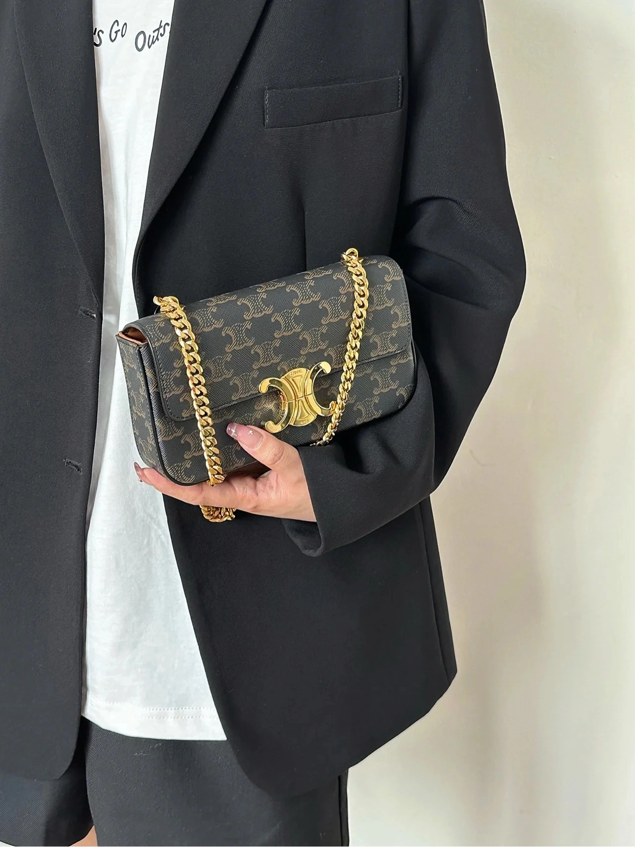 Celine Triomphe Bags Bright 78410