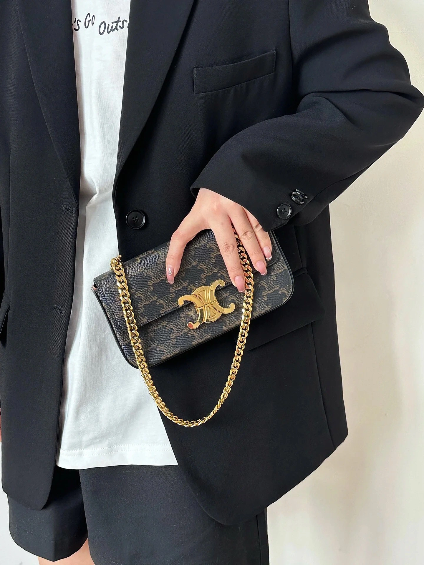Celine Triomphe Bags Bright 78410