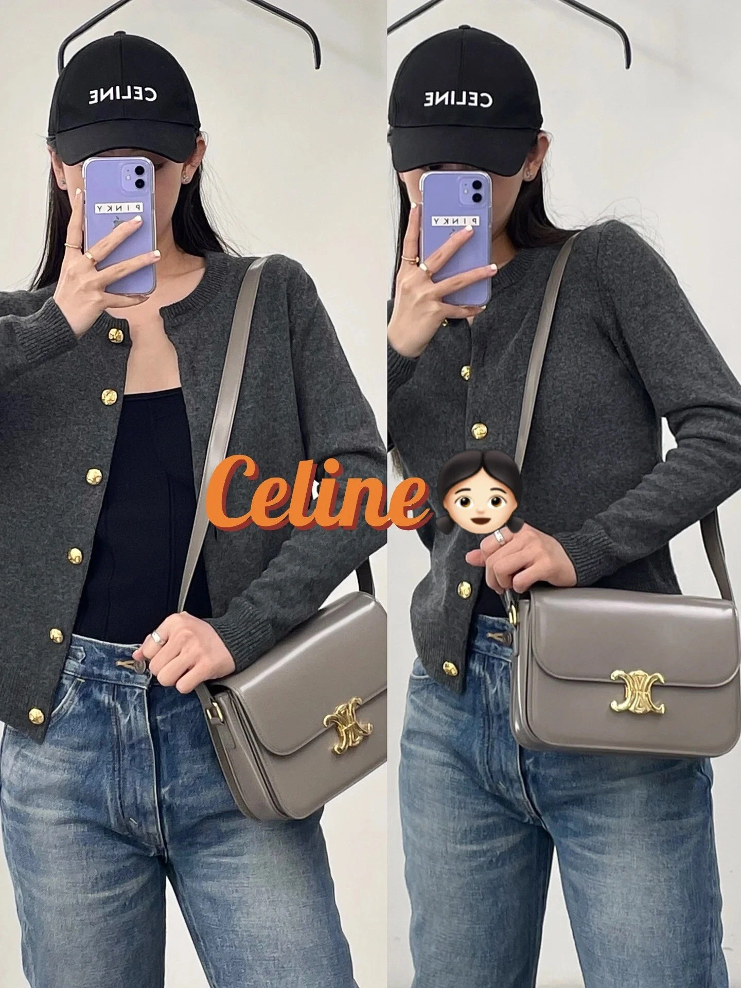 Stylish Celine Triomphe Bags 78395