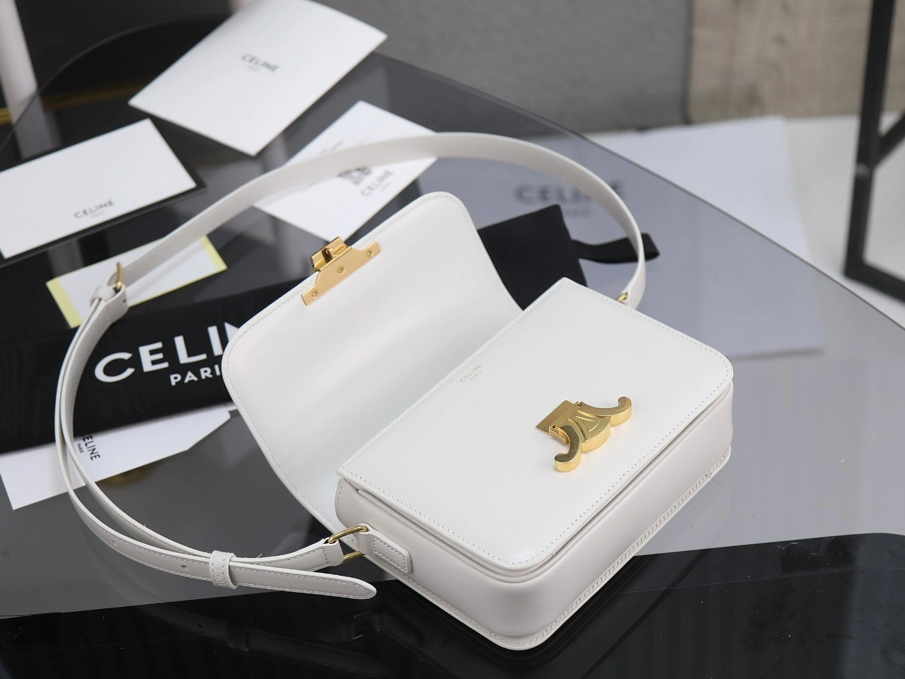 Celine Triomphe Bags Refined 78389