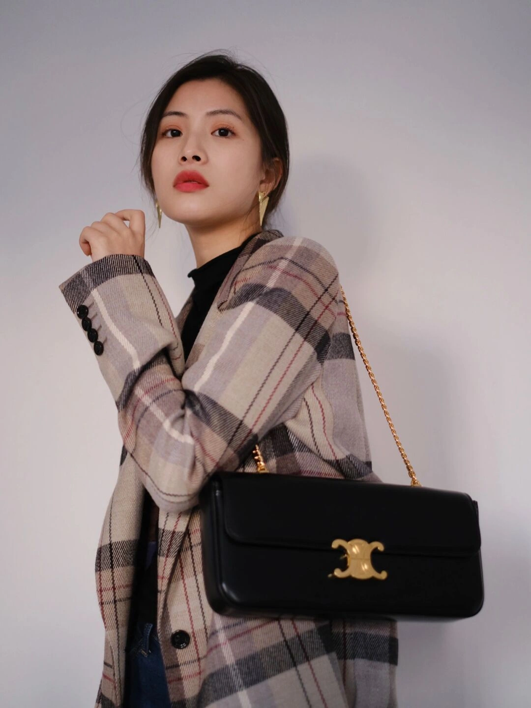 ZipUp Celine Triomphe Bags 94581
