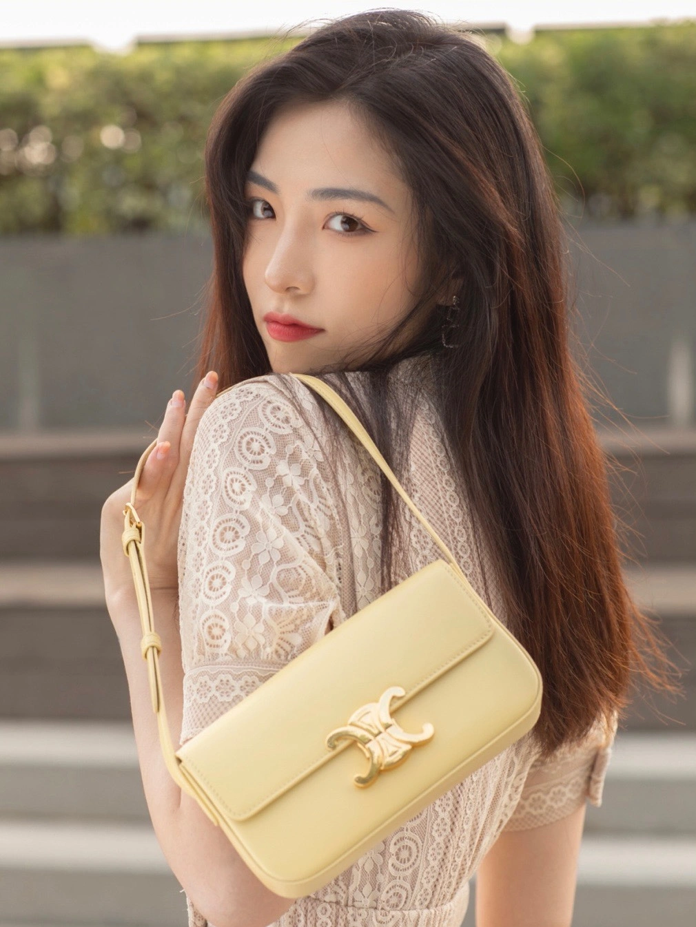 Celine Triomphe Bags Stretchable 94496