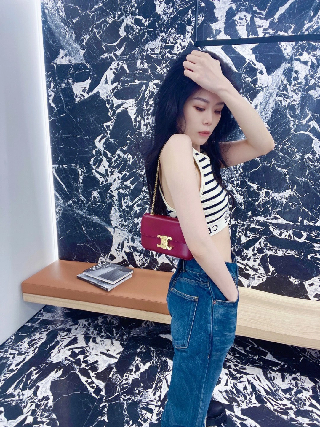 Celine Triomphe Bags Cozy 94481