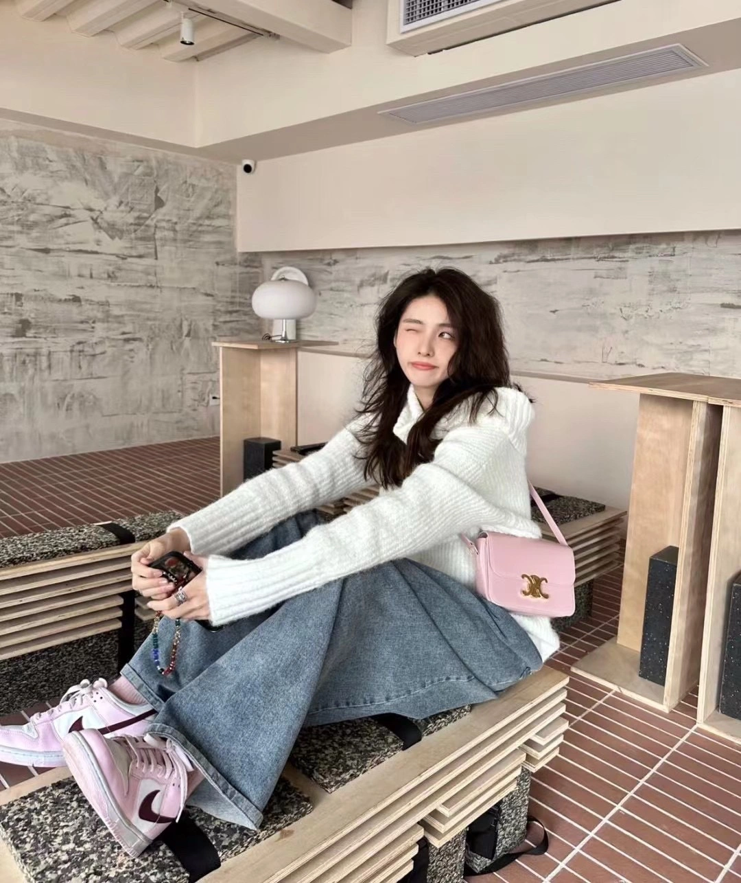 Cozy Celine Triomphe Bags 94474