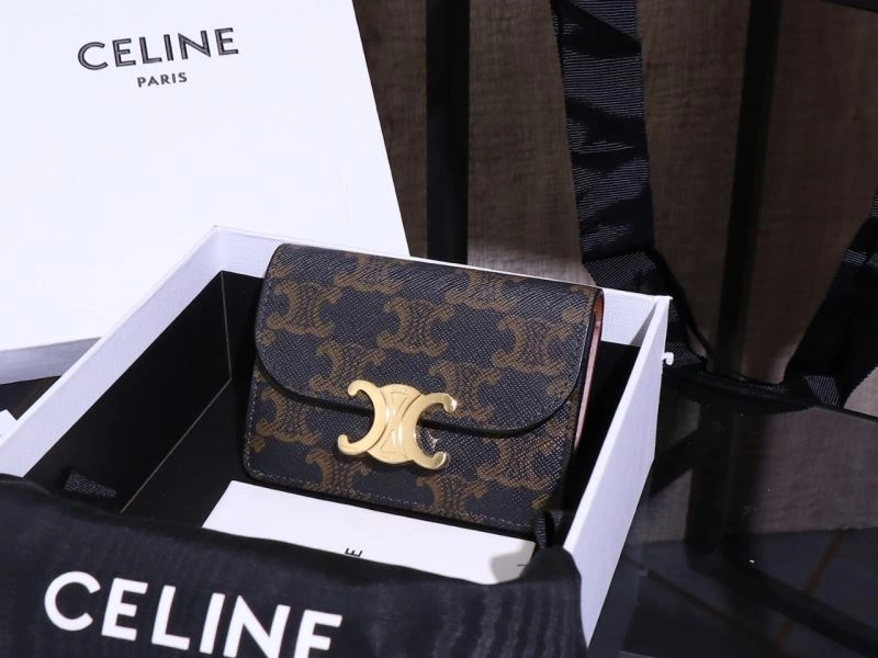 Soft Celine Wallets Purse 94673