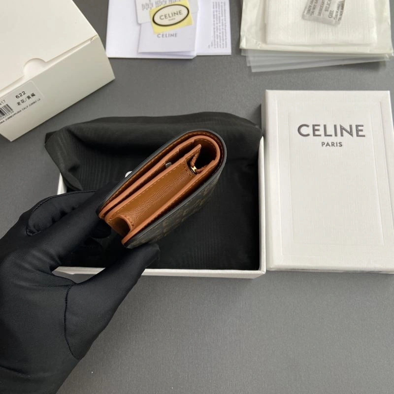 Celine Wallets Purse Stretchable 68495