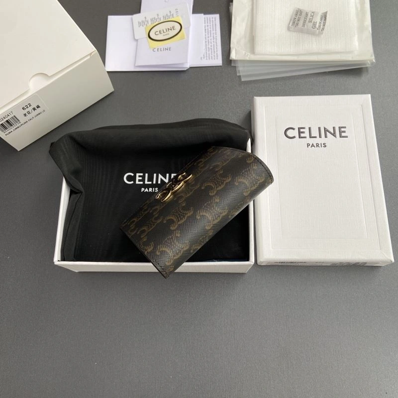 Celine Wallets Purse Stretchable 68495