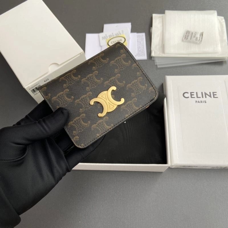 Celine Wallets Purse Stretchable 68495