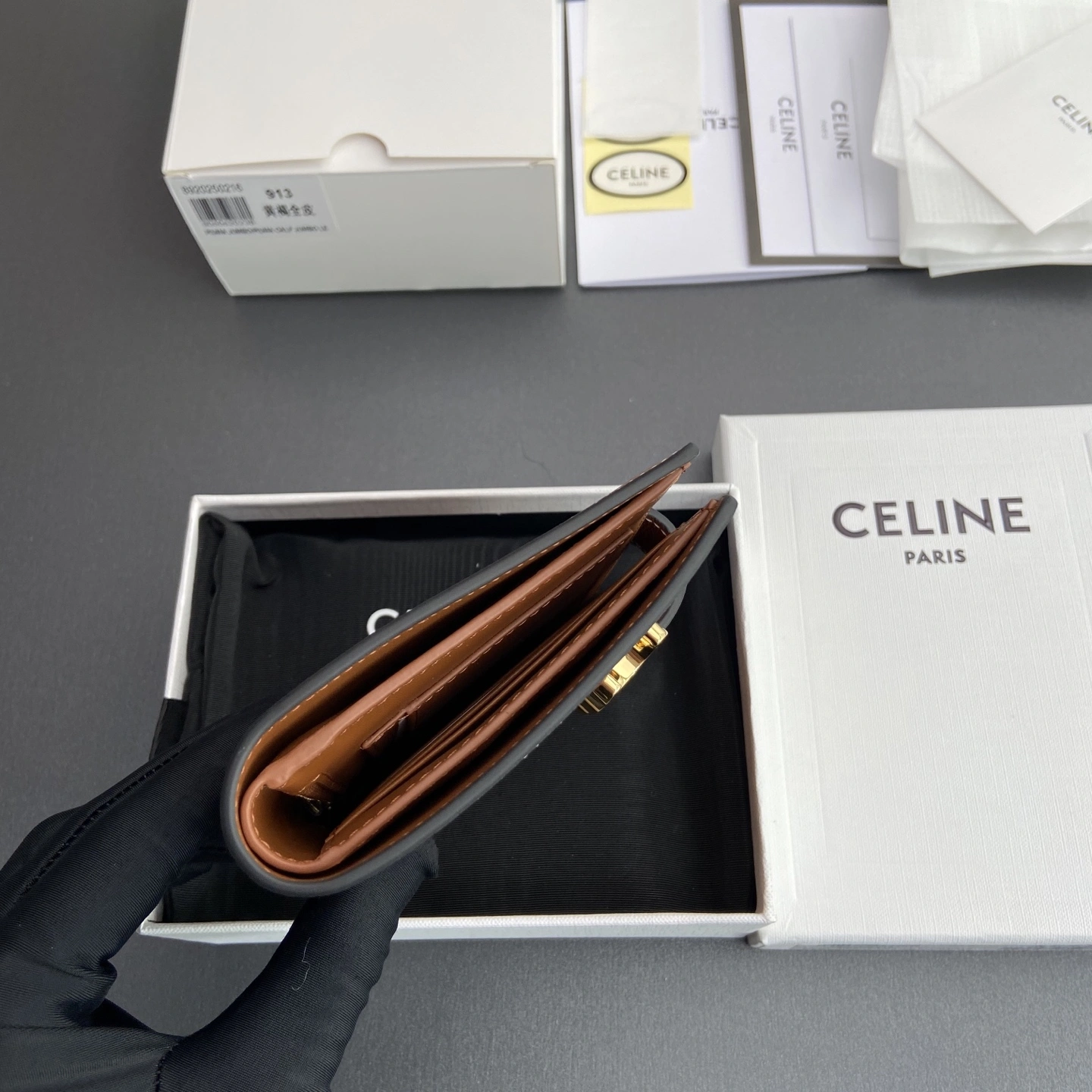Celine Wallets Purse Flexible 56758