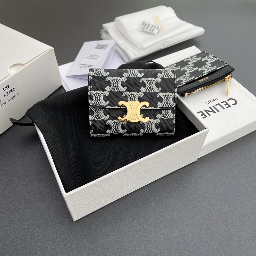 Celine Wallets Purse Chic 56696
