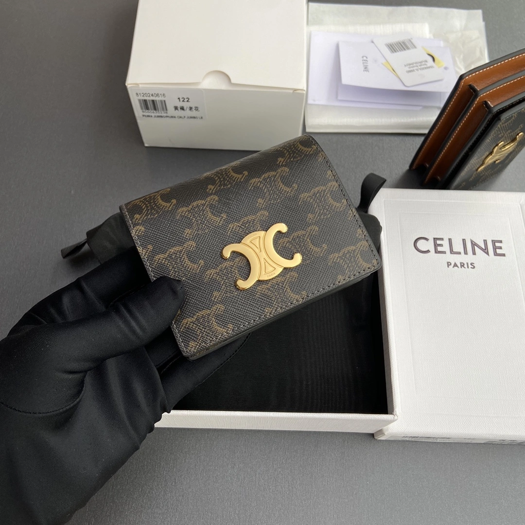 Celine Wallets Purse Stretchable 56698