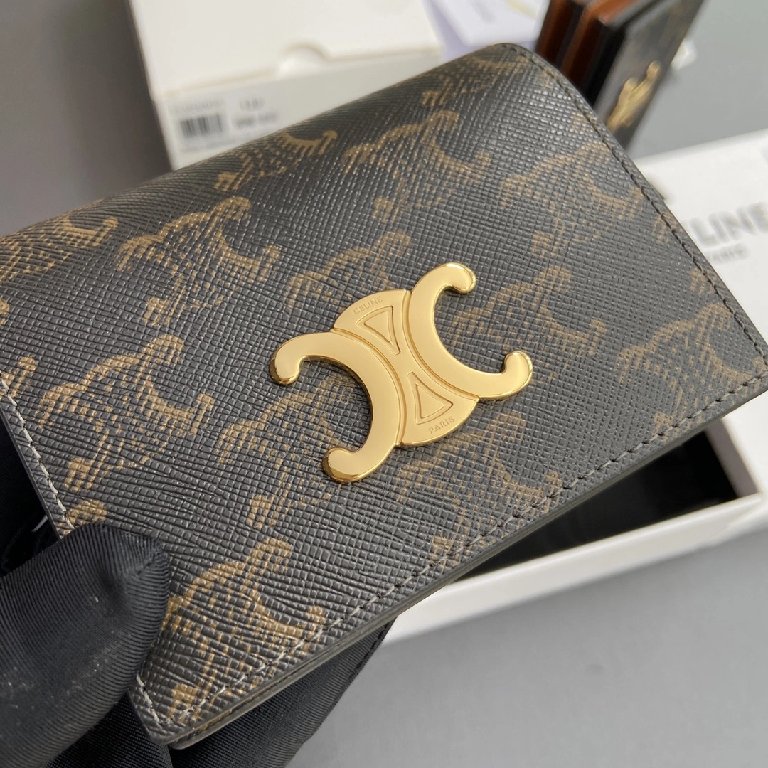 Celine Wallets Purse Stretchable 56698