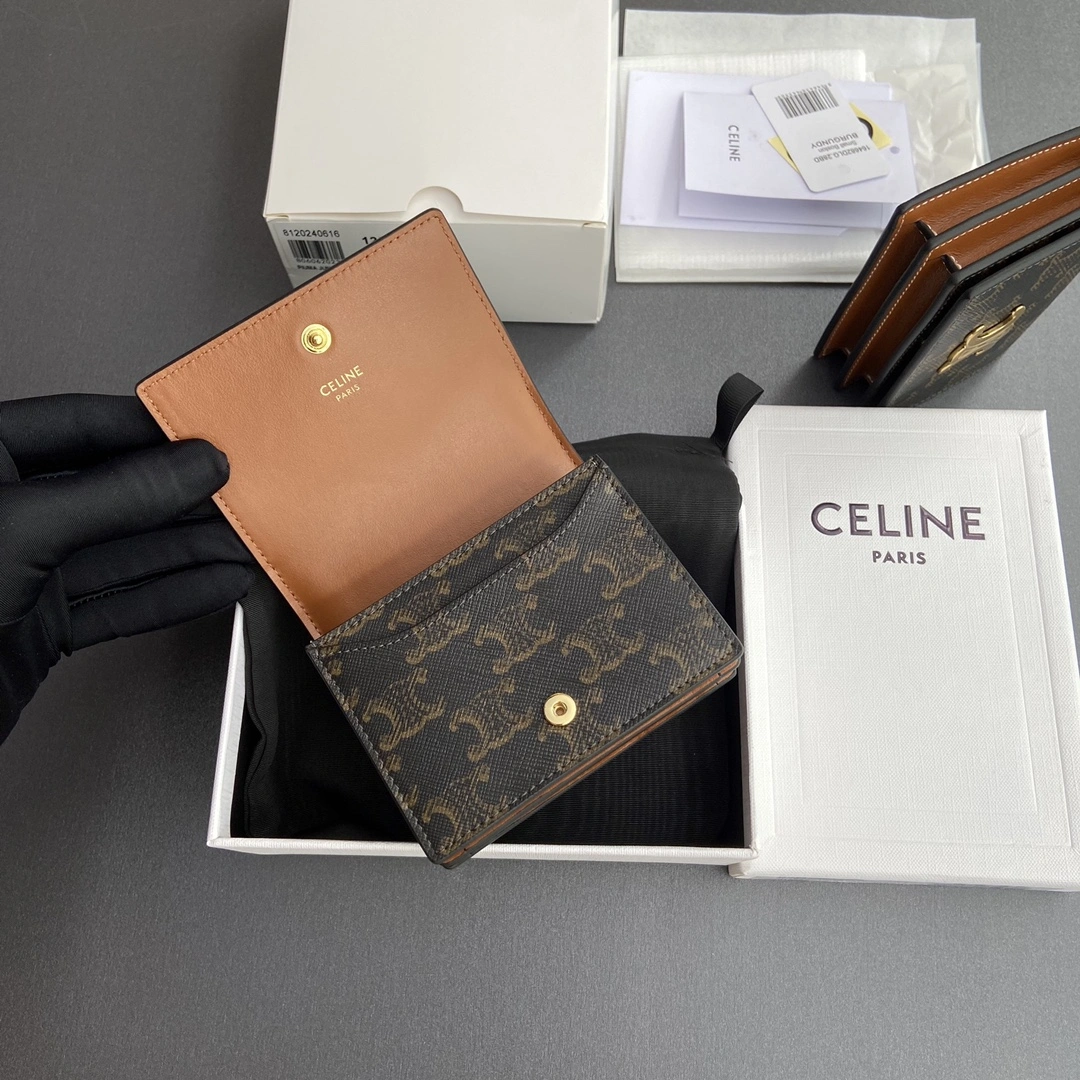 Celine Wallets Purse Stretchable 56698