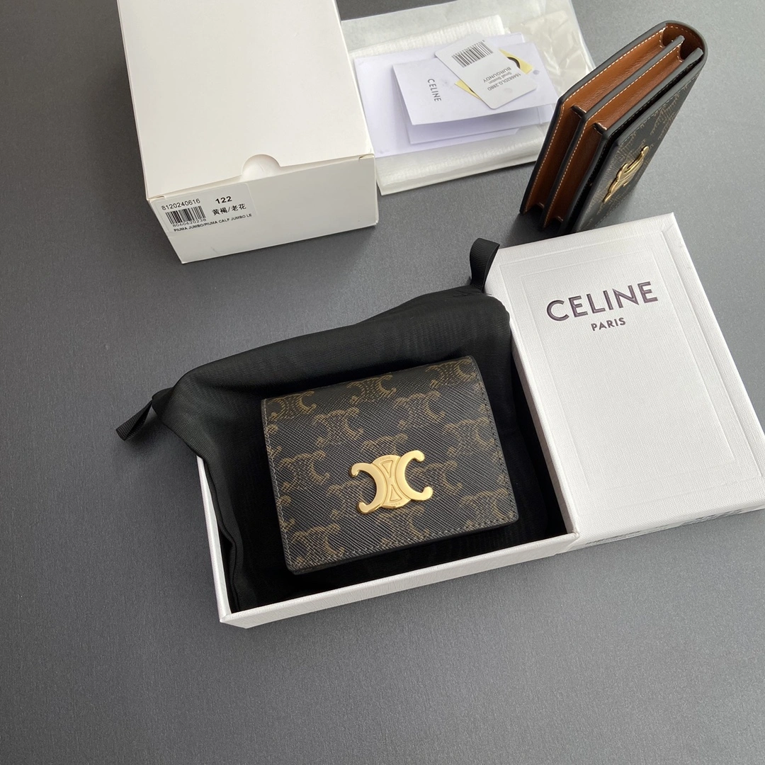 Celine Wallets Purse Stretchable 56698